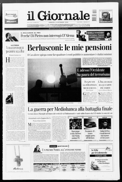 Il giornale : quotidiano del mattino